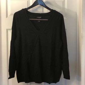 Lane Bryant 14/16 Black V-neck sweater